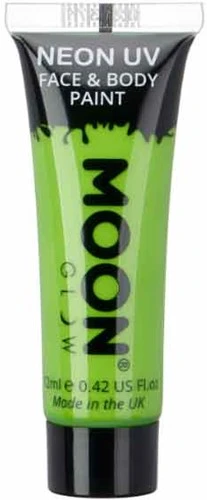 Intense Neon Face And Body Paint Groen 12ml