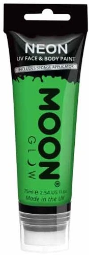 Intense Neon Face And Body Paint Groen 75ml