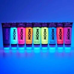 Intense Neon Face And Body Paint Paars 75ml -Halloween Bevordering Winkel intense neon face and body paint paars 75ml 3