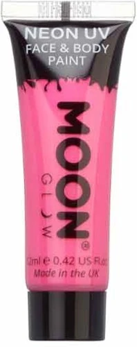 Intense Neon Face And Body Paint Roze 12ml