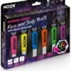 Intense Neon Face And Body Paints Voordeelset -Halloween Bevordering Winkel intense neon face and body paints voordeelset