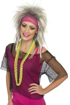 Smiffys Jessy Jaren 80 Net Shirt