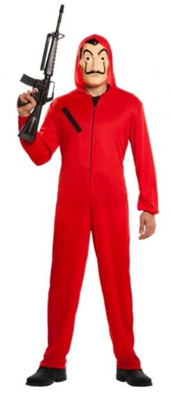 Nieuwe uitgaven 3 La Casa De Papel Meesterdief Kostuum Volwassen