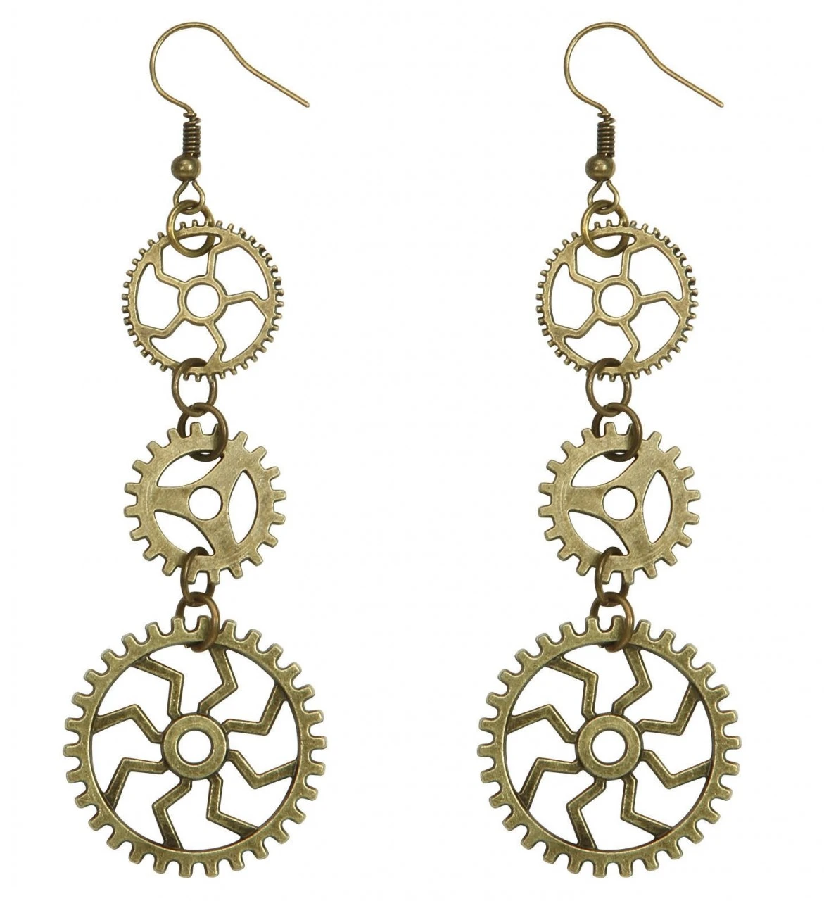 WIDMANN Lady Steampunk Oorbellen 3 WIDMANN Lady Steampunk Oorbellen