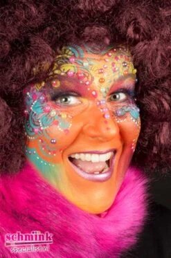 Mandala Schminksjabloon -Halloween Bevordering Winkel mandala schminksjabloon 3