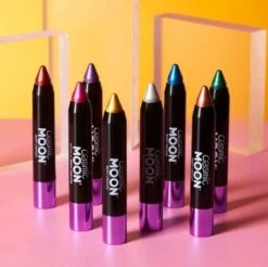 Metallic Body Crayons Schminkstift Paars 7 Metallic Body Crayons Schminkstift Paars -Halloween Bevordering Winkel metallic body crayons schminkstift paars 3