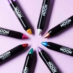 Metallic Body Crayons Schminkstift Roze Goud 6 Metallic Body Crayons Schminkstift Roze Goud -Halloween Bevordering Winkel metallic body crayons schminkstift roze goud 2