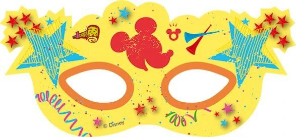 Procos 6 Mickey's Party Marathon Kartonnen Maskers 3 Procos 6 Mickey's Party Marathon Kartonnen Maskers
