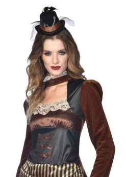 AMSCAN Mini Steampunk Hoed Charlotte
