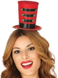 Mini Cilinder Circusdirecteur Op Hoofdband