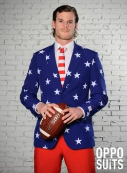 Opposuits OppoPakken Feestpak Sterren En Strepen