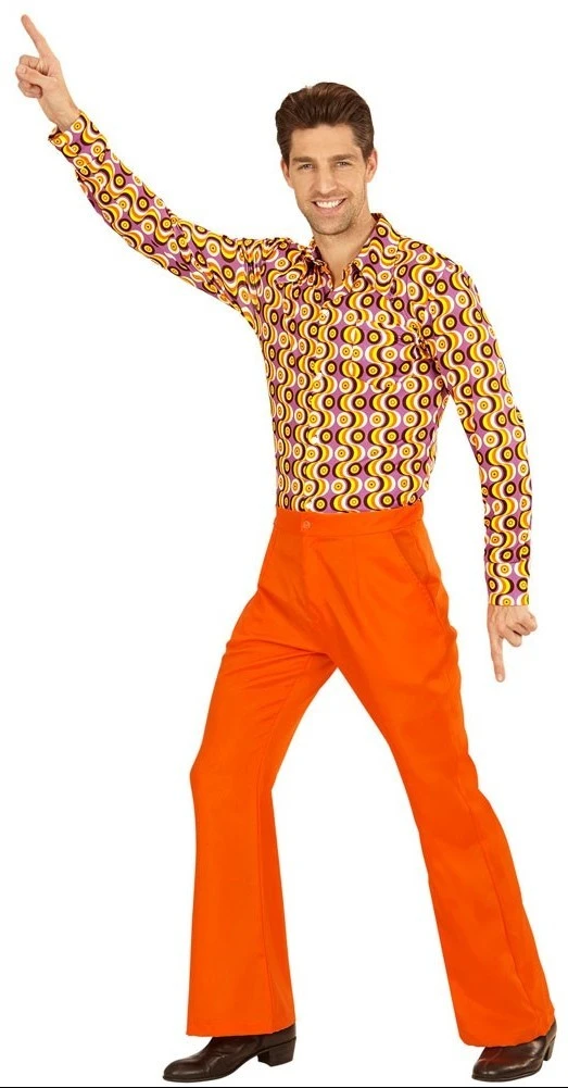 WIDMANN Oranje Heren Flares 5 WIDMANN Oranje Heren Flares - Afbeelding 3