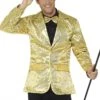 Smiffys Pailletten Jas In Goud -Halloween Bevordering Winkel pailletten jackett in gold 1 1280x1280