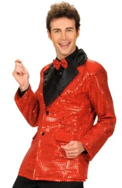 WIDMANN Paillettenjas Rood -Halloween Bevordering Winkel pailletten jackett rot 4 1280x1280