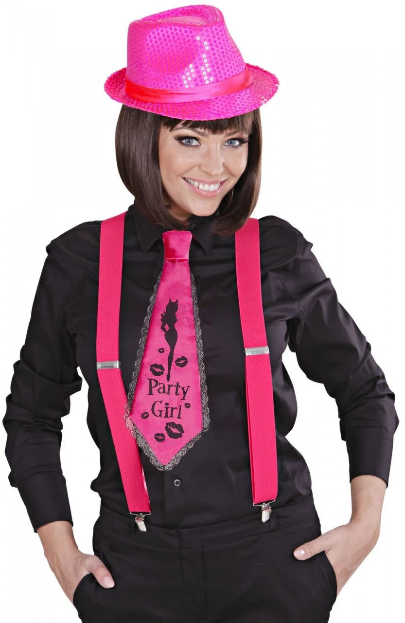 WIDMANN Roze Stijlvolle Bretels 8 WIDMANN Roze Stijlvolle Bretels - Afbeelding 6