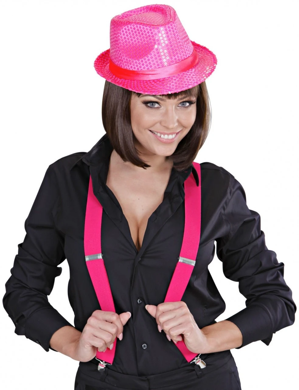 WIDMANN Roze Stijlvolle Bretels 9 WIDMANN Roze Stijlvolle Bretels - Afbeelding 7