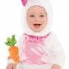 AMSCAN Pluche Konijn Baby Kostuum