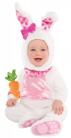 AMSCAN Pluche Konijn Baby Kostuum