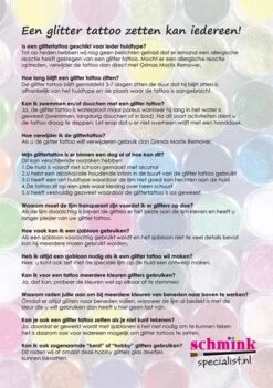 Professionele Glittertattoo Set 7 Professionele Glittertattoo Set -Halloween Bevordering Winkel professionele glittertattoo set 3