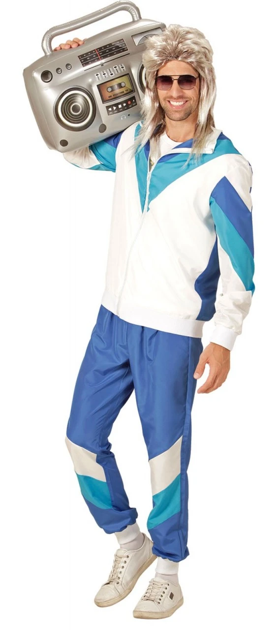 WIDMANN Voorzichtig Trainingspak Jaren 80-kostuum 3 WIDMANN Voorzichtig Trainingspak Jaren 80-kostuum
