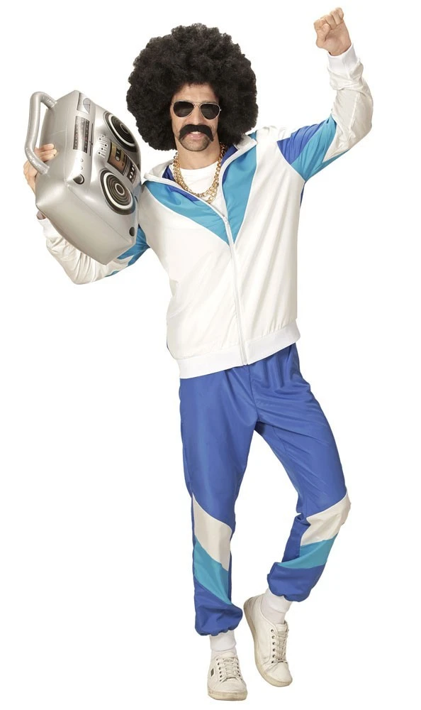 WIDMANN Voorzichtig Trainingspak Jaren 80-kostuum 4 WIDMANN Voorzichtig Trainingspak Jaren 80-kostuum - Afbeelding 2