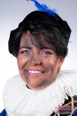 Roetveeg Pieten Schminkset -Halloween Bevordering Winkel roetveeg dames piet