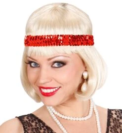 WIDMANN Rode Jaren 20 Haarband Mary