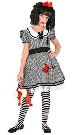 WIDMANN Scary Doll Meisjeskostuum -Halloween Bevordering Winkel scary doll maedchenkostuem 4 1280x1280