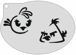 Schminksjabloon Angry Birds