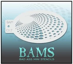 Schminksjabloon Bad Ass BAM 1217