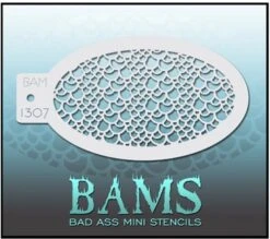 Schminksjabloon Bad Ass BAM 1307