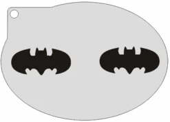 Schminksjabloon Batman