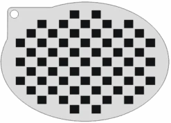 Schminksjabloon Blokjes