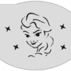 Schminksjabloon Frozen Elsa