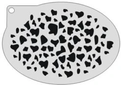 Schminksjabloon Panter