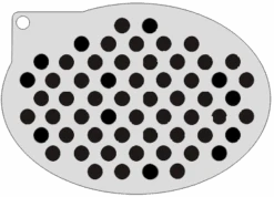 Schminksjabloon Popart