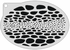 Schminksjabloon Reptiel