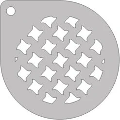 Schminksjabloon Rond Windmolen