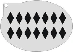 Schminksjabloon Ruiten