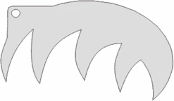 Schminksjabloon Tijger