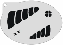 Schminksjabloon Unicorn Hoorntjes