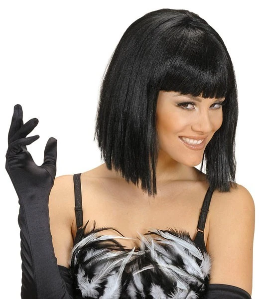 WIDMANN Zwarte Pageboy Pruik 3 WIDMANN Zwarte Pageboy Pruik