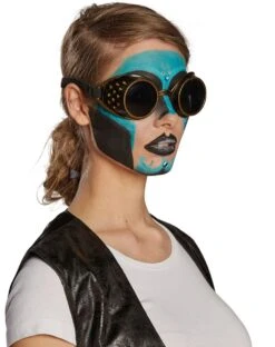 Steampunk Pilotenbril Unisex