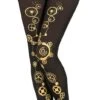 WIDMANN Steampunk Gear Dames Panty's -Halloween Bevordering Winkel steampunk zahnrad damen strumpfhose 1 1280x1280