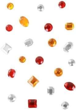 Stenen Rood Wit Geel 200 Gram