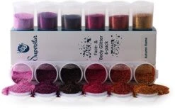 Superstar Fijne Glitter Sixpack Autumn Flame