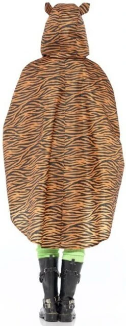 Smiffys Tigerprint Regenponcho Unisex -Halloween Bevordering Winkel tigerprint regenponcho unisex 3 1280x1280