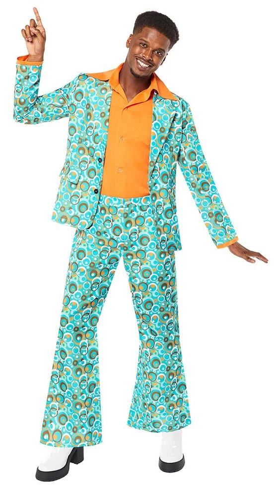 AMSCAN Toffer 70s Feestpak Heren 3 AMSCAN Toffer 70s Feestpak Heren