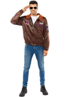 AMSCAN Top Gun-flightjack Voor Heren -Halloween Bevordering Winkel top gun fliegerjacke fuer herren 4 1280x1280