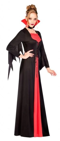 AMSCAN Vampier Dames Kostuum Classic -Halloween Bevordering Winkel vampir damenkostuem classic 3 1280x1280